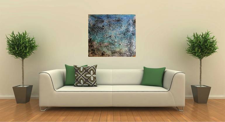 Original Abstract Painting by Alessio Mazzarulli