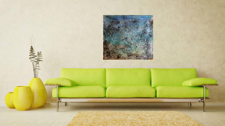 Original Abstract Painting by Alessio Mazzarulli