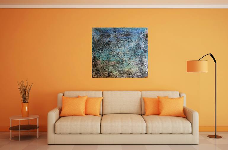 Original Abstract Painting by Alessio Mazzarulli