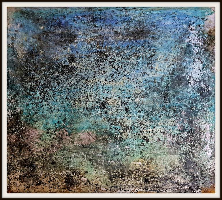 Original Abstract Painting by Alessio Mazzarulli