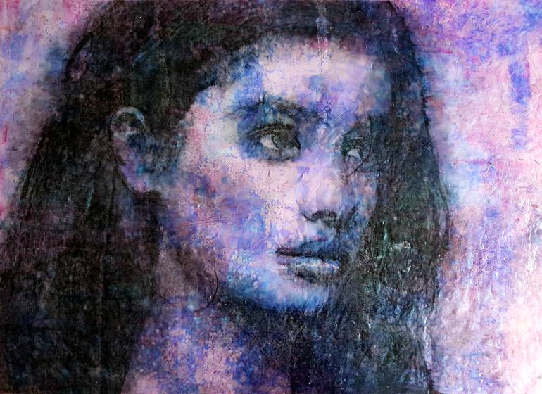 Original Abstract People Paintings by Alessio Mazzarulli