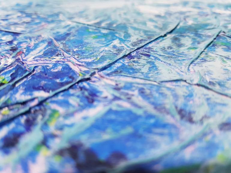 Original Abstract Painting by Alessio Mazzarulli