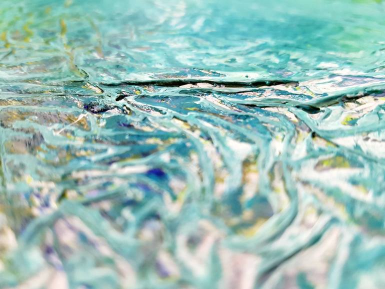 Original Abstract Painting by Alessio Mazzarulli