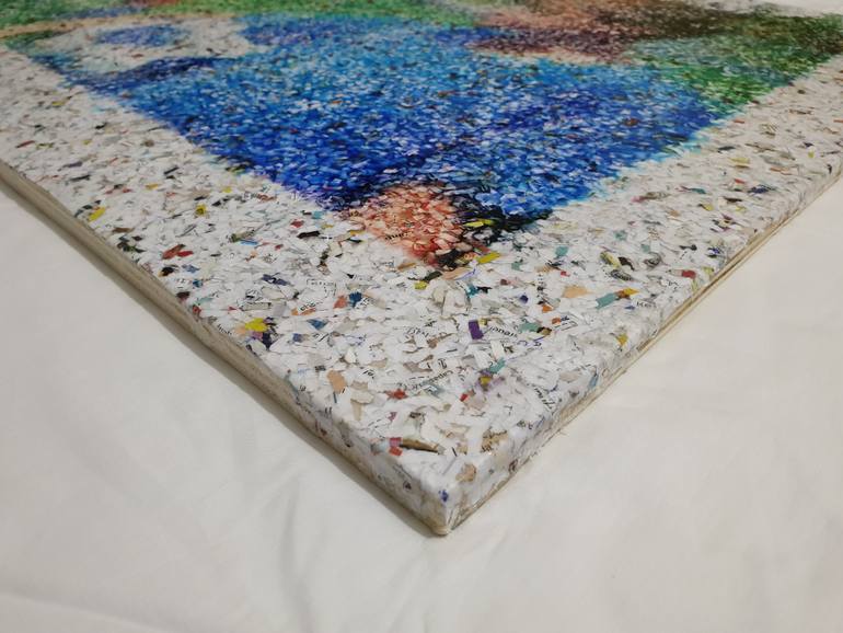 Original Impressionism Sports Painting by Alessio Mazzarulli