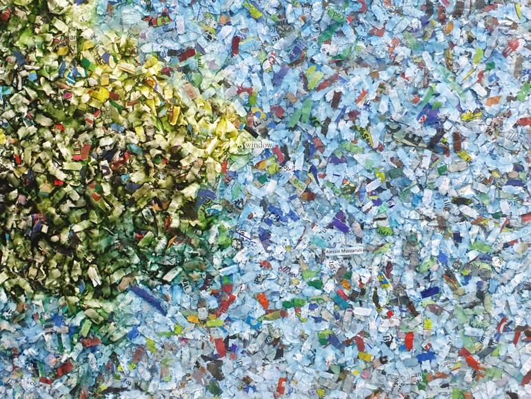 Original Impressionism Landscape Painting by Alessio Mazzarulli