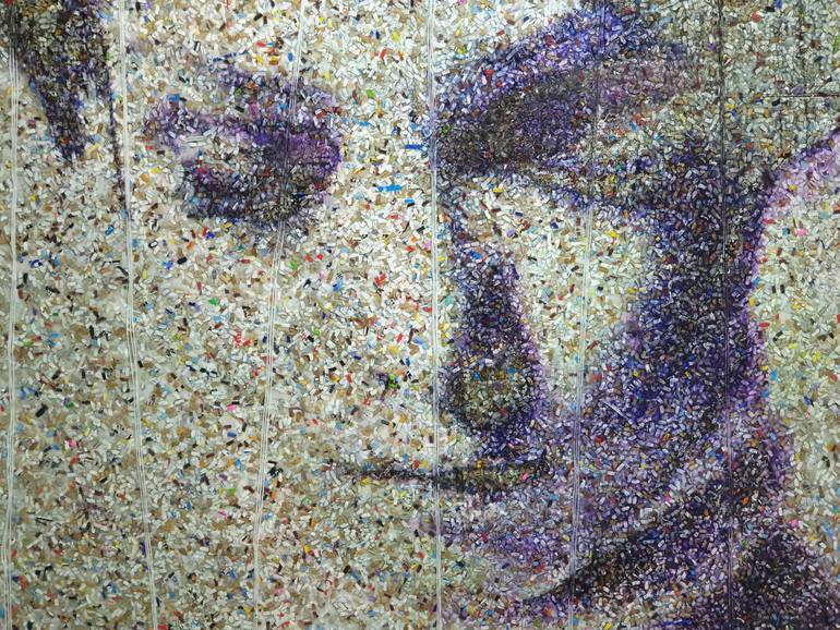 Original Impressionism Women Mixed Media by Alessio Mazzarulli
