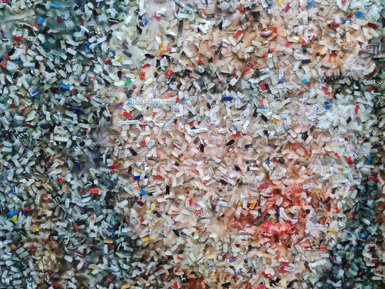 Original Impressionism People Painting by Alessio Mazzarulli