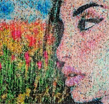 Original Impressionism Women Collage by Alessio Mazzarulli