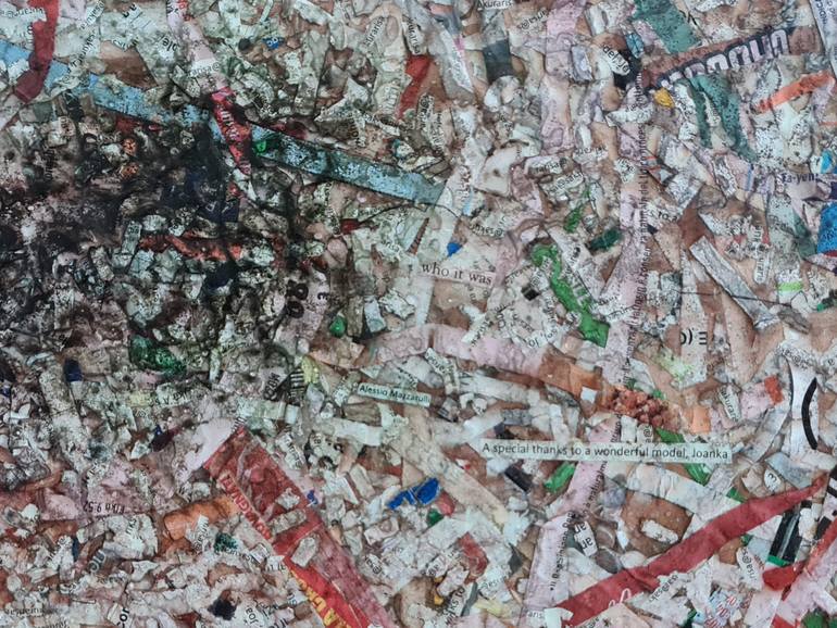 Original Impressionism Women Collage by Alessio Mazzarulli