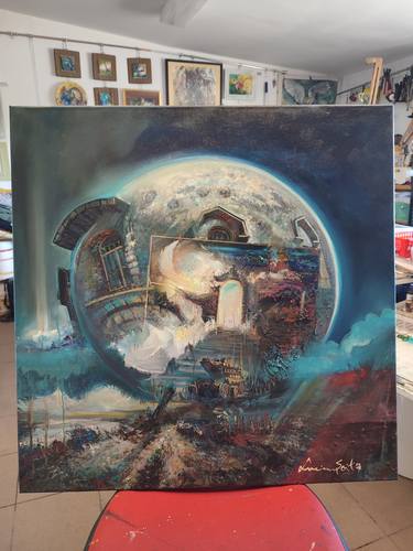 Original Contemporary Abstract Mixed Media by Lucian Soit