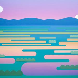 Geometric Scenery 2310