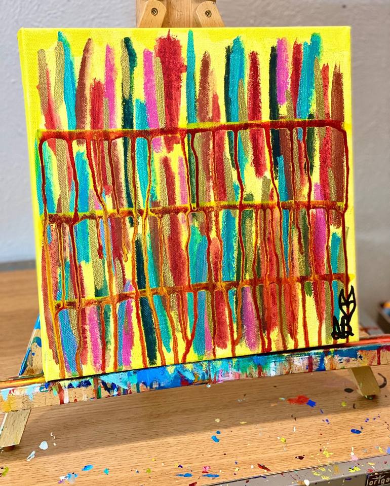 Original Abstract Painting by Sierra Barnes