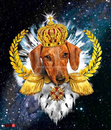 Dachshund The King  and General - Crazy animals thumb