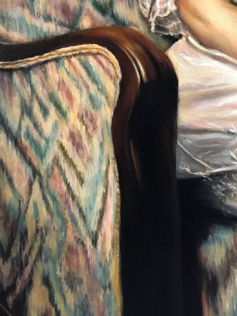 Original Realism Portrait Painting by Ricardo Fabian Bertona