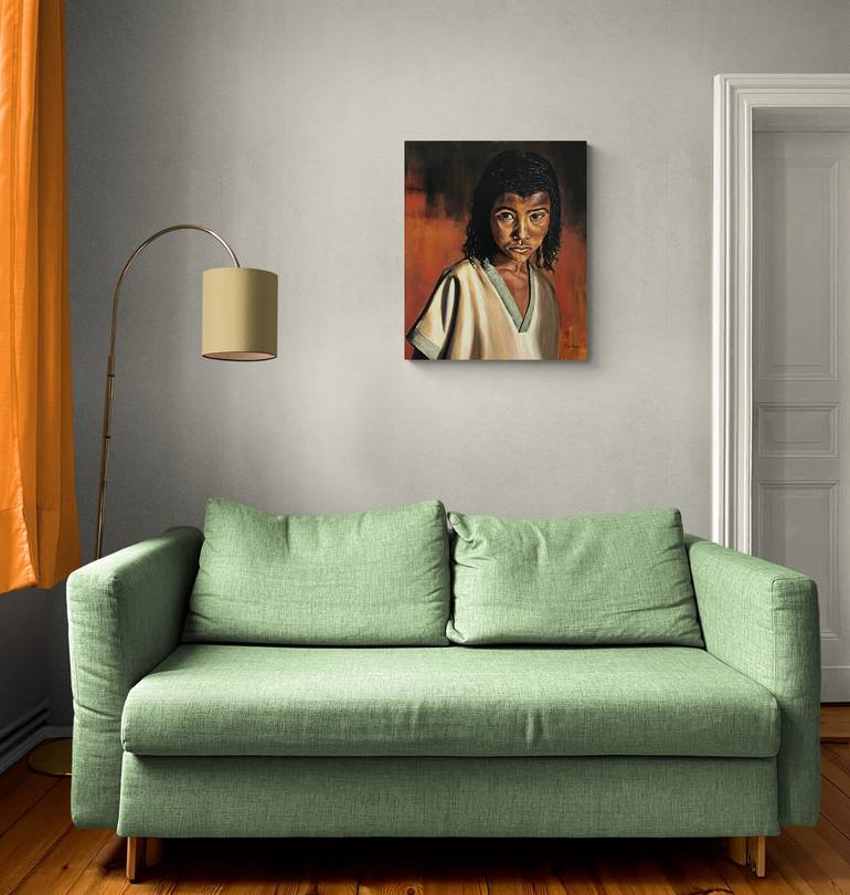 Original Figurative People Painting by Ricardo Fabian Bertona
