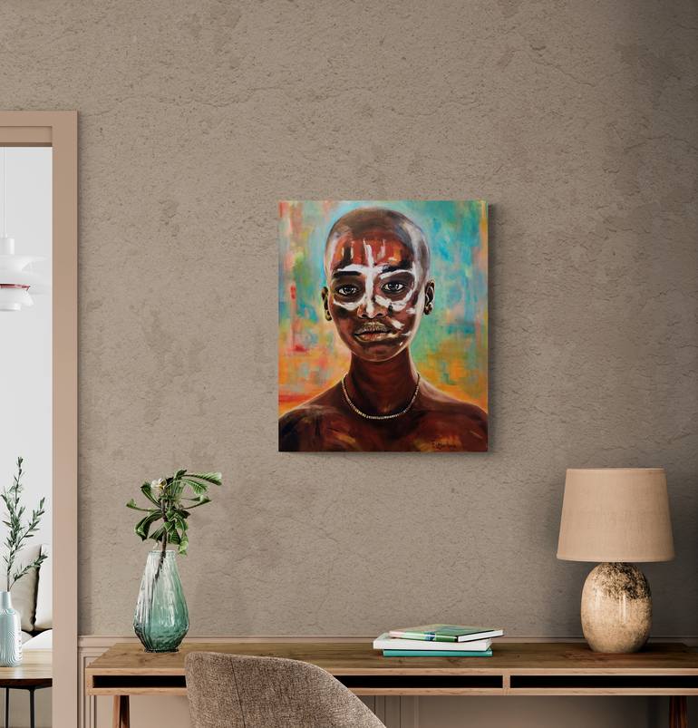 Original Figurative People Painting by Ricardo Fabian Bertona