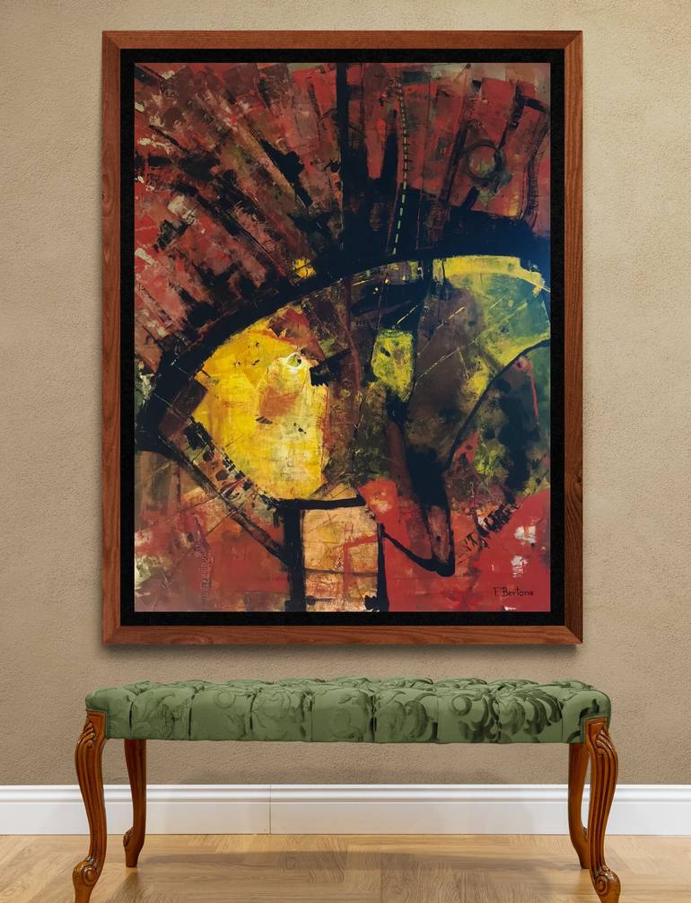 Original Modern Abstract Painting by Fabian Bertona