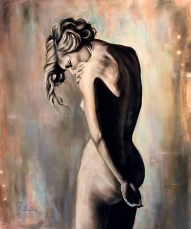 Original Realism Nude Paintings by Fabian Bertona