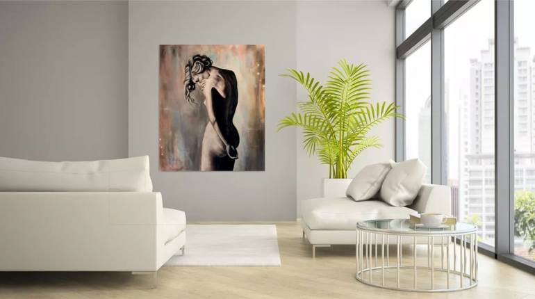 Original Nude Painting by Fabian Bertona