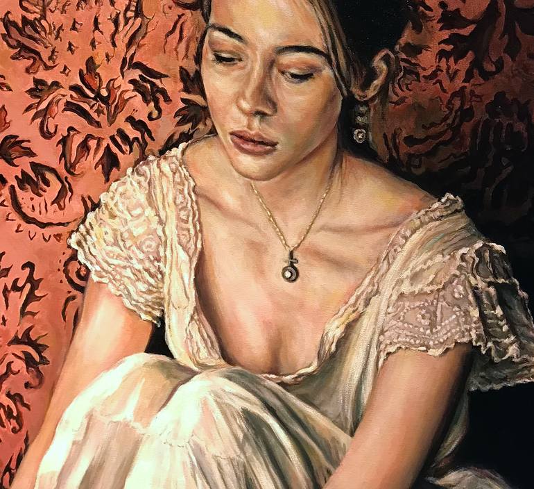 Original Figurative People Painting by Ricardo Fabian Bertona