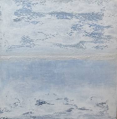 Original Abstract Beach Painting by Renee Guercia