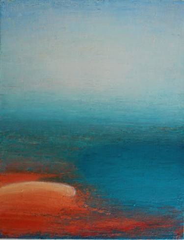 Original Abstract Landscape Paintings by Agnieszka Tes
