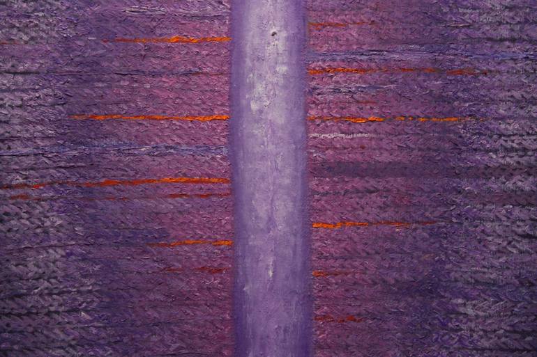 Original Minimalism Abstract Painting by Agnieszka Tes