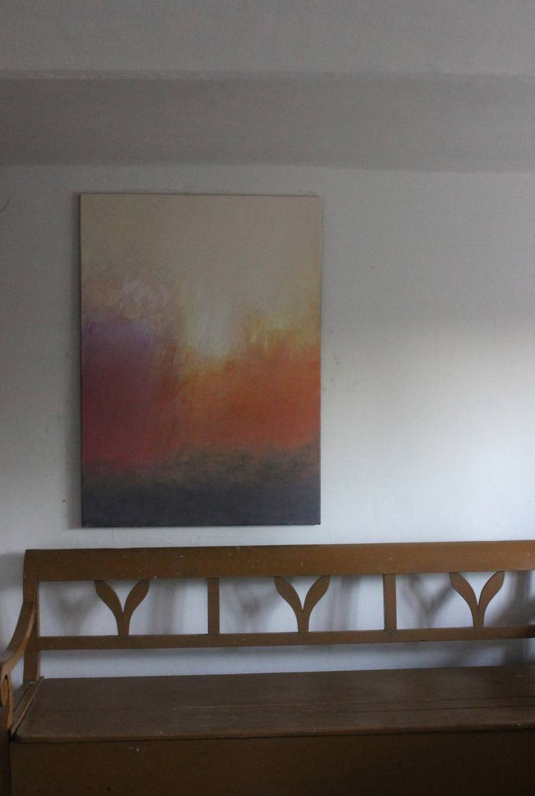 Original Abstract Painting by Agnieszka Tes