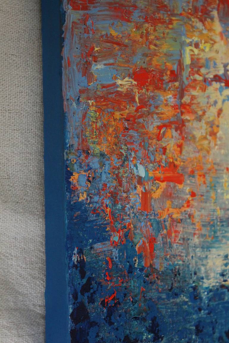 Original Abstract Painting by Agnieszka Tes
