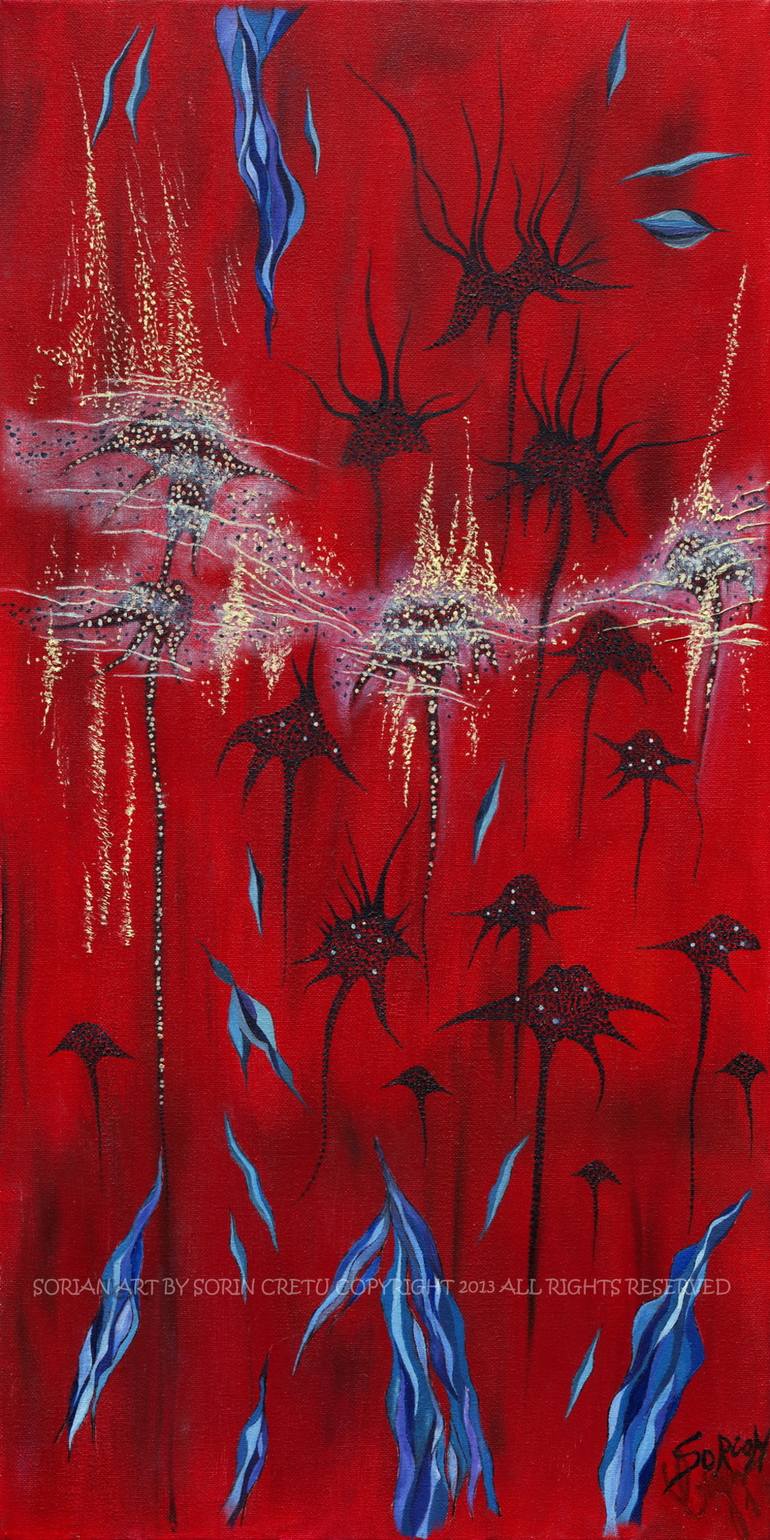 Elysian Fields Ii Painting By Sorian Art Saatchi Art