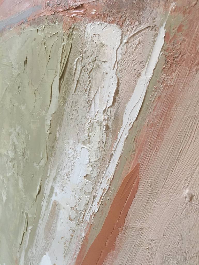 Original Abstract Landscape Painting by Slavka Velitchkova