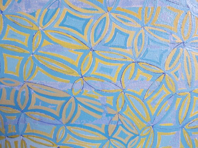 Original Conceptual Abstract Painting by Carlo Vanchieri