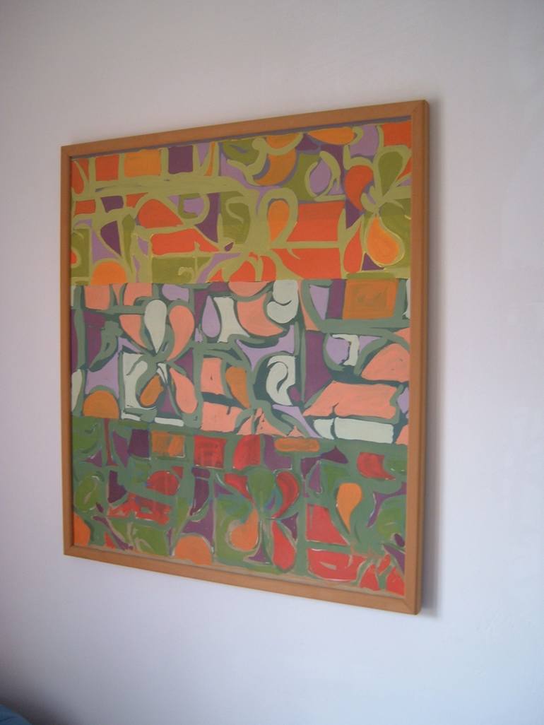 Original Conceptual Abstract Painting by Carlo Vanchieri