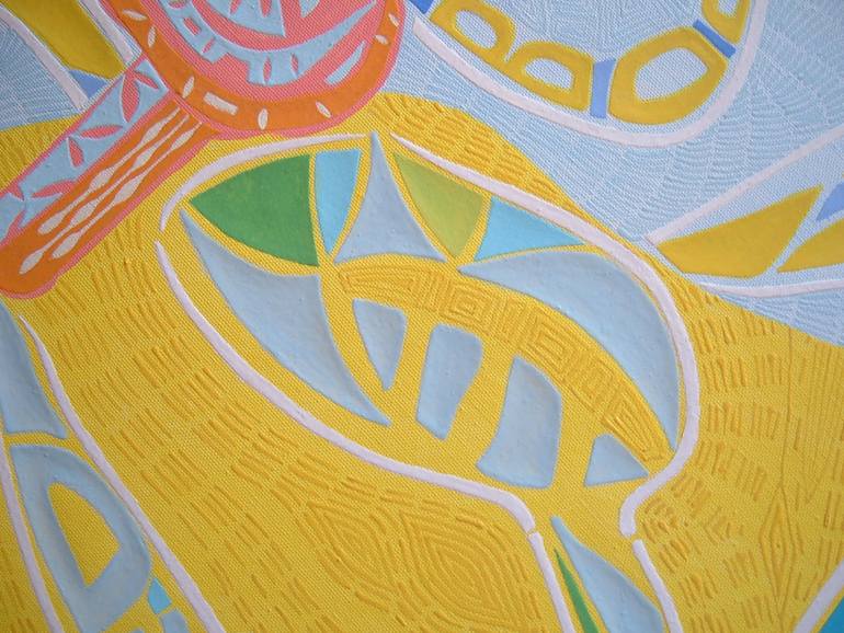 Original Conceptual Abstract Painting by Carlo Vanchieri