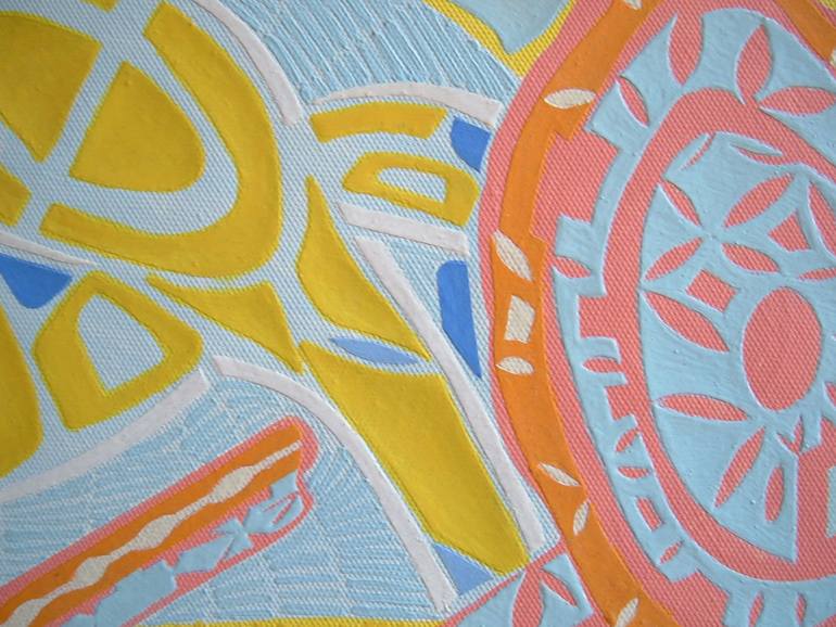 Original Conceptual Abstract Painting by Carlo Vanchieri