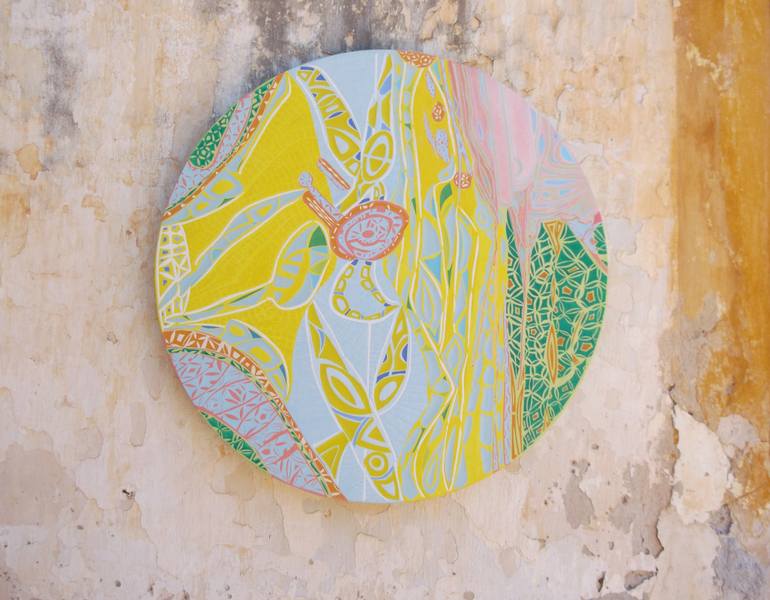 Original Conceptual Abstract Painting by Carlo Vanchieri