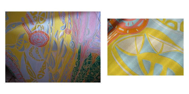 Original Conceptual Abstract Painting by Carlo Vanchieri