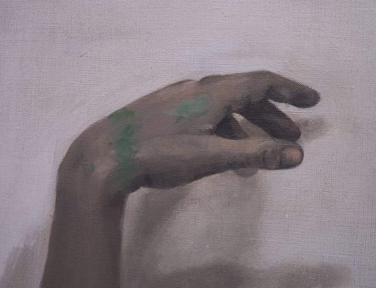 Original Figurative Men Painting by Magdalena Szczesniak
