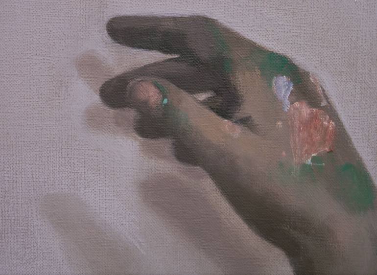 Original Figurative Men Painting by Magdalena Szczesniak