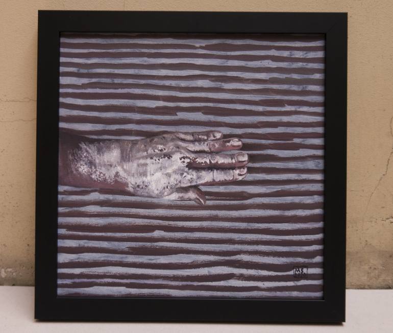 Original Figurative Body Painting by Magdalena Szczesniak