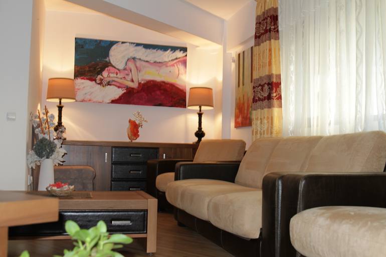 Original Abstract Women Painting by Florin Coman
