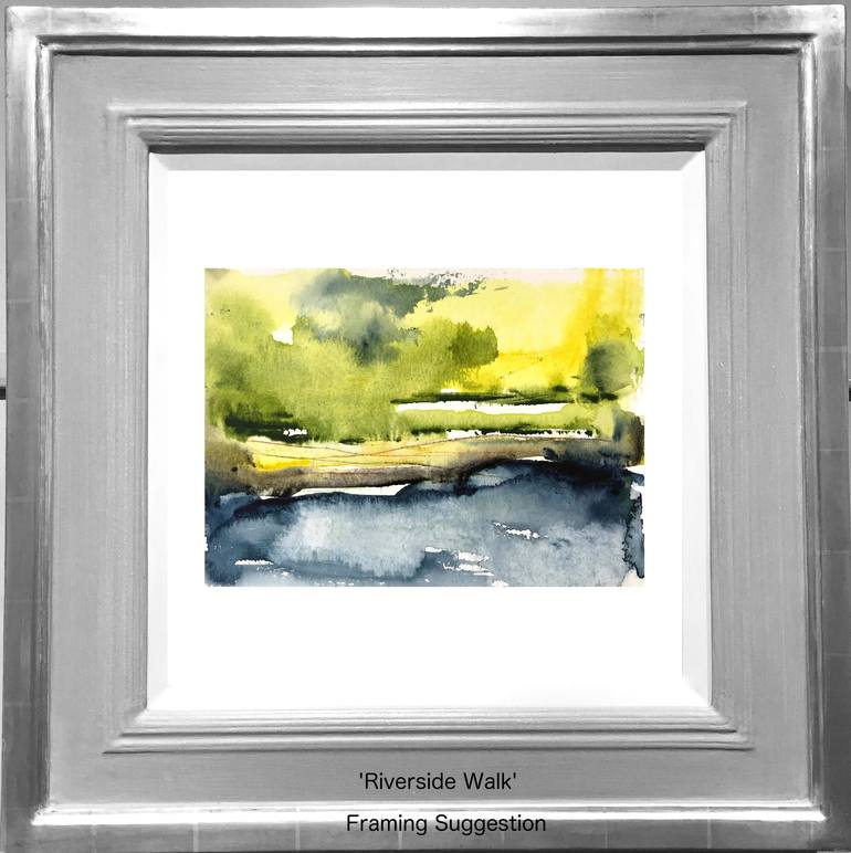 Original Rural life Painting by Abstract Landscapes