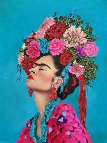 Original Artificial Intelligence Women Paintings by Nersel Muehlen