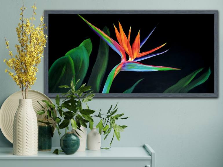Original Fine Art Floral Painting by Nersel Muehlen