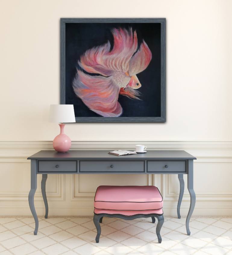 Original Fish Painting by Nersel Muehlen