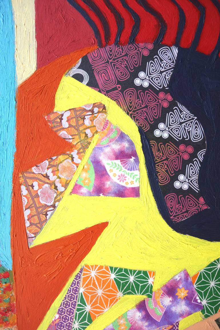 Original Abstract Expressionism Abstract Mixed Media by Craig Moran