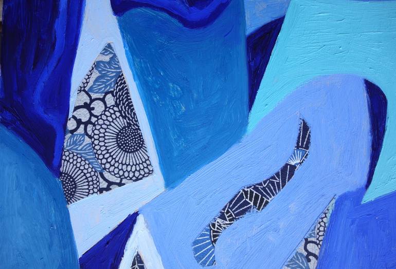Original Abstract Expressionism Abstract Mixed Media by Craig Moran
