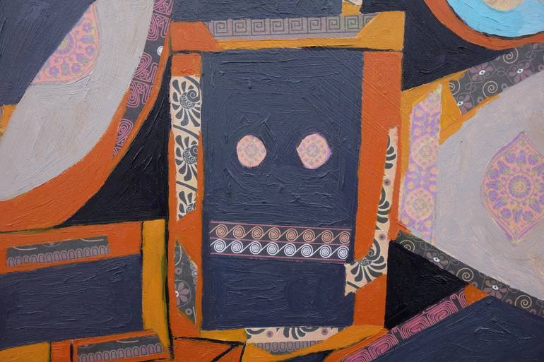 Original Abstract Expressionism Abstract Painting by Craig Moran
