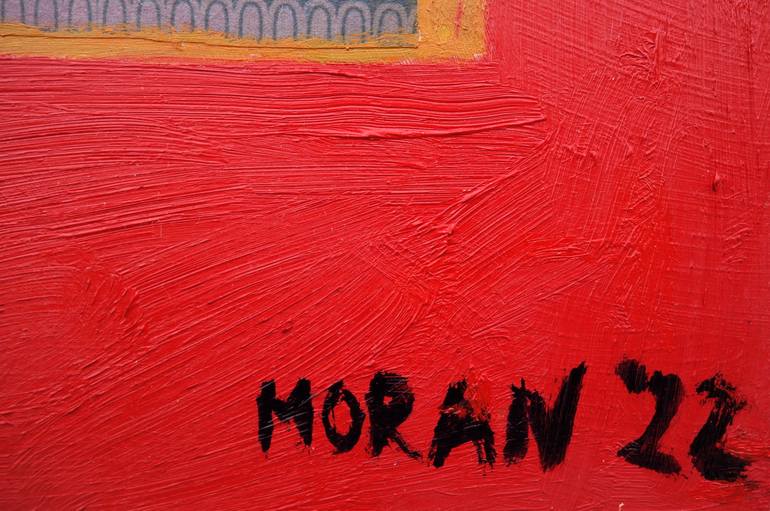 Original Abstract Expressionism Abstract Painting by Craig Moran