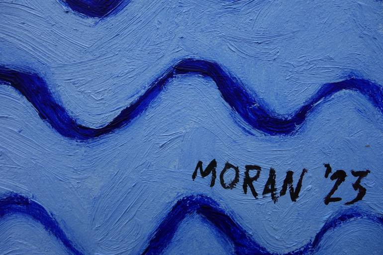 Original Abstract Expressionism Abstract Painting by Craig Moran